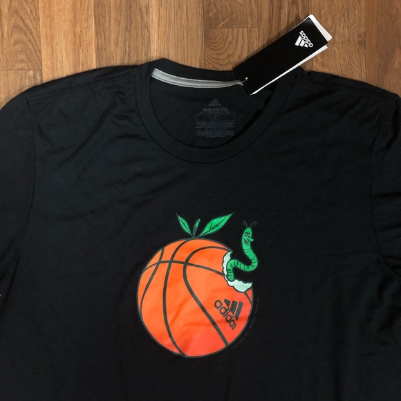 adidas Other - 🏀 NWT Adidas Basketball NYC Take A Bite T-Shirt